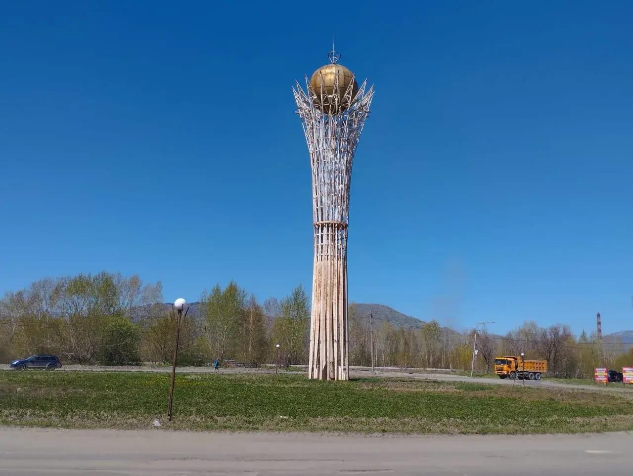 В Риддере ко Дню города отремонтируют Байтерек