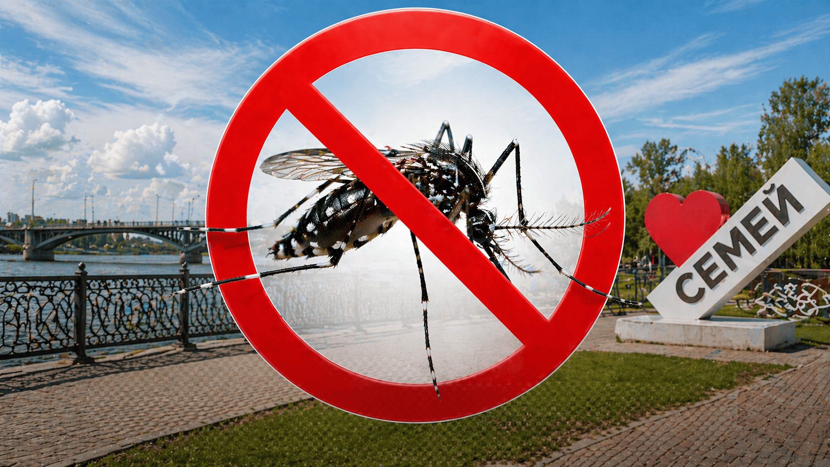 Комаров в Семее станет меньше: в городе стартовала дезинсекция