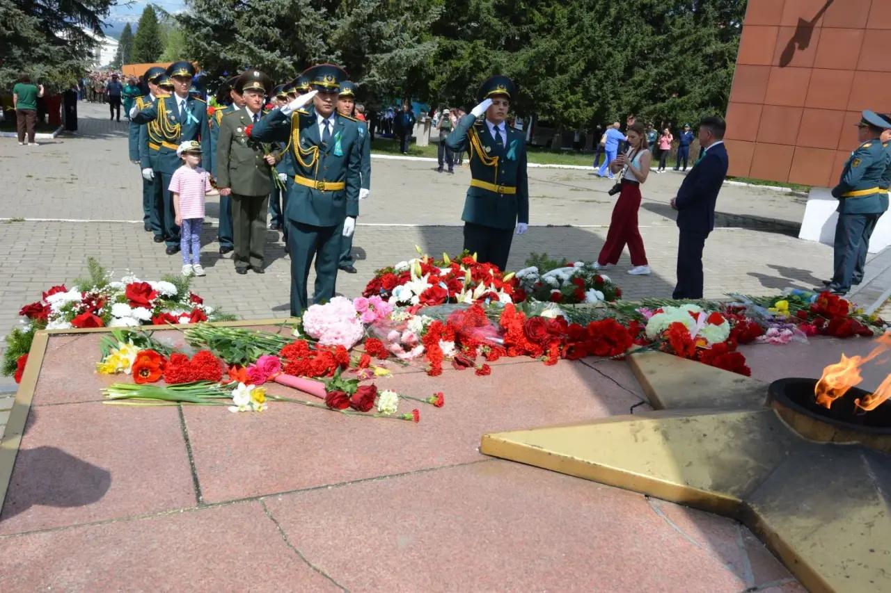В Риддере отмечают День Победы