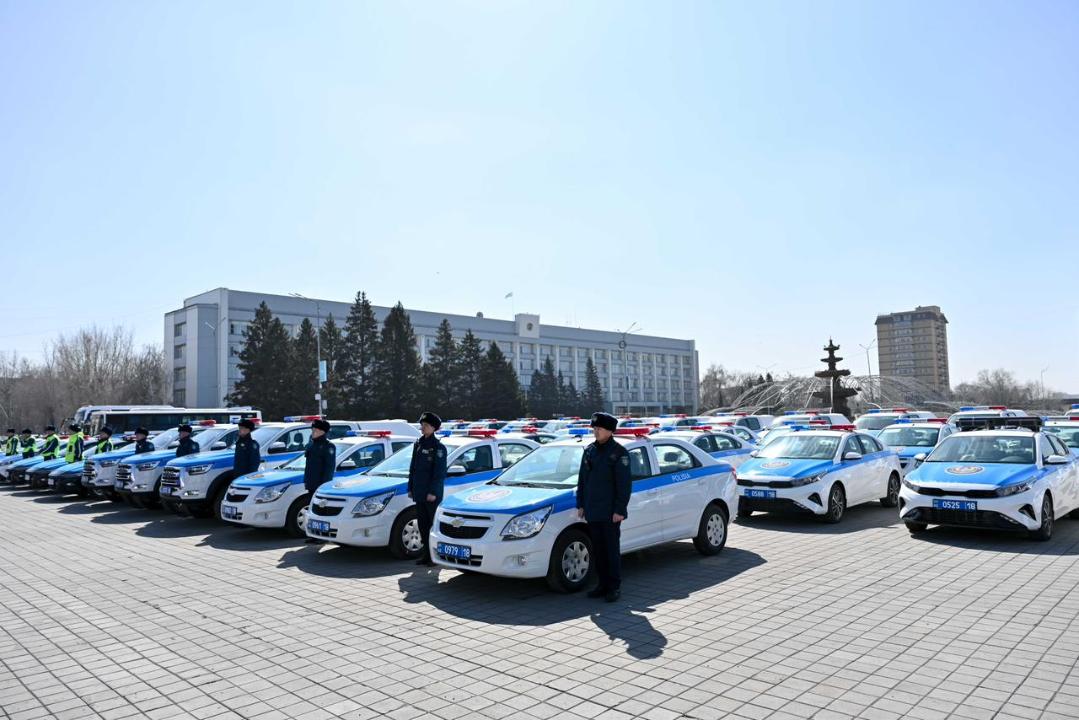 Полиция Семея получила 137 авто — крупнейшее обновление