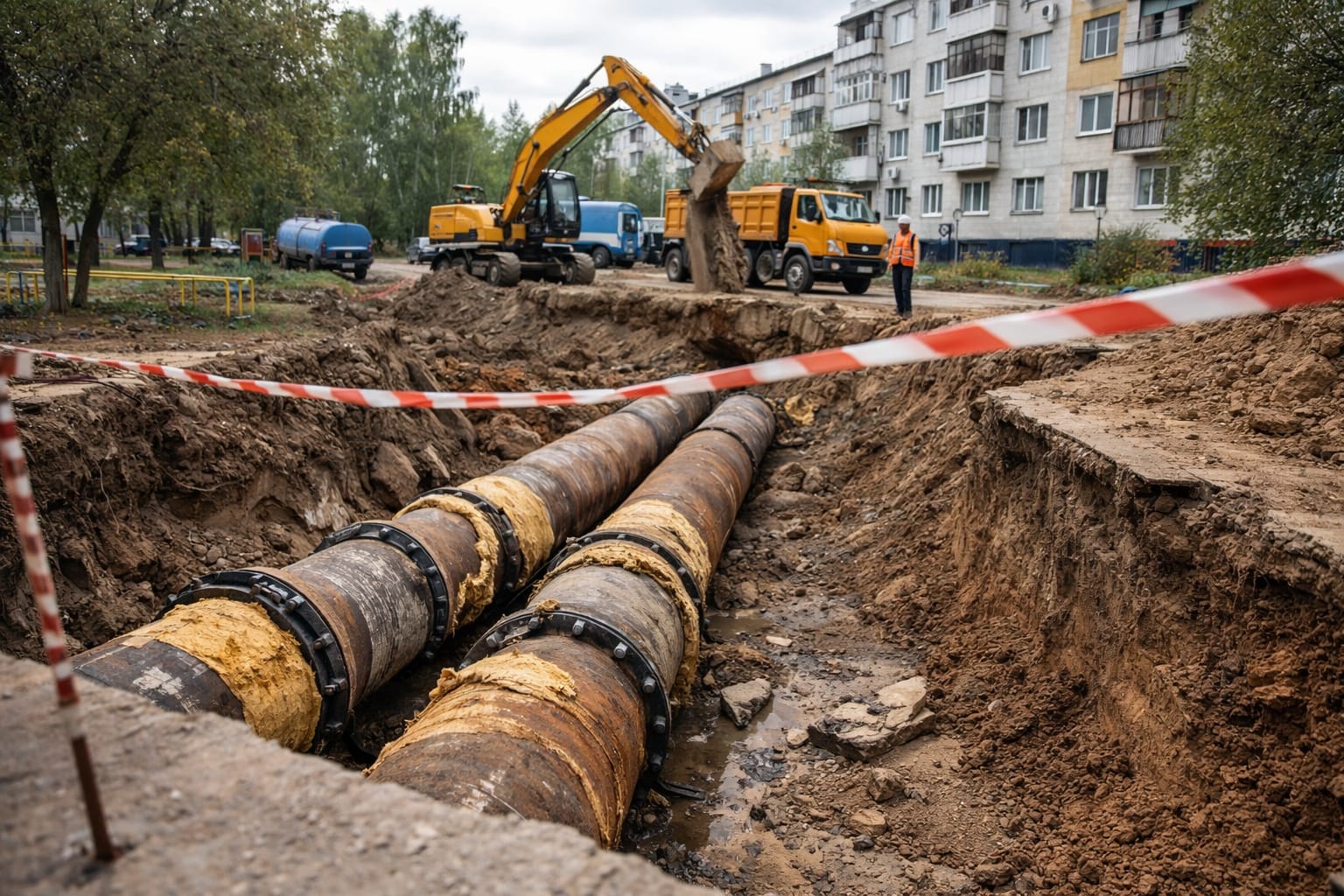 Гидравлические испытания в Павлодаре: где и когда не будет горячей воды
