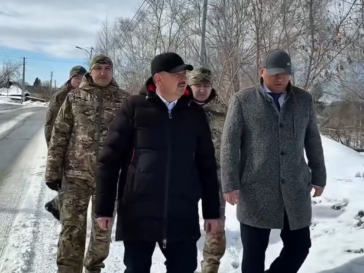 Заместитель акима ВКО проверил, как Риддер готовится к большой воде
