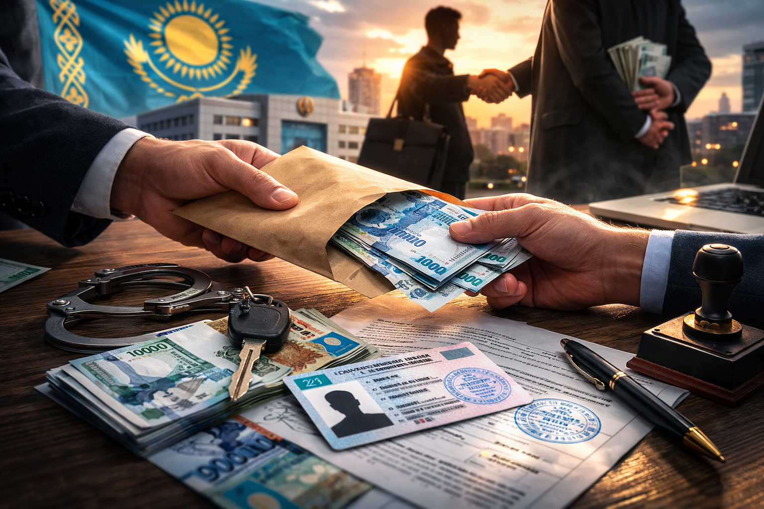 Экзамены за деньги — КНБ выявил коррупцию в автошколах и ЦОНах Казахстана