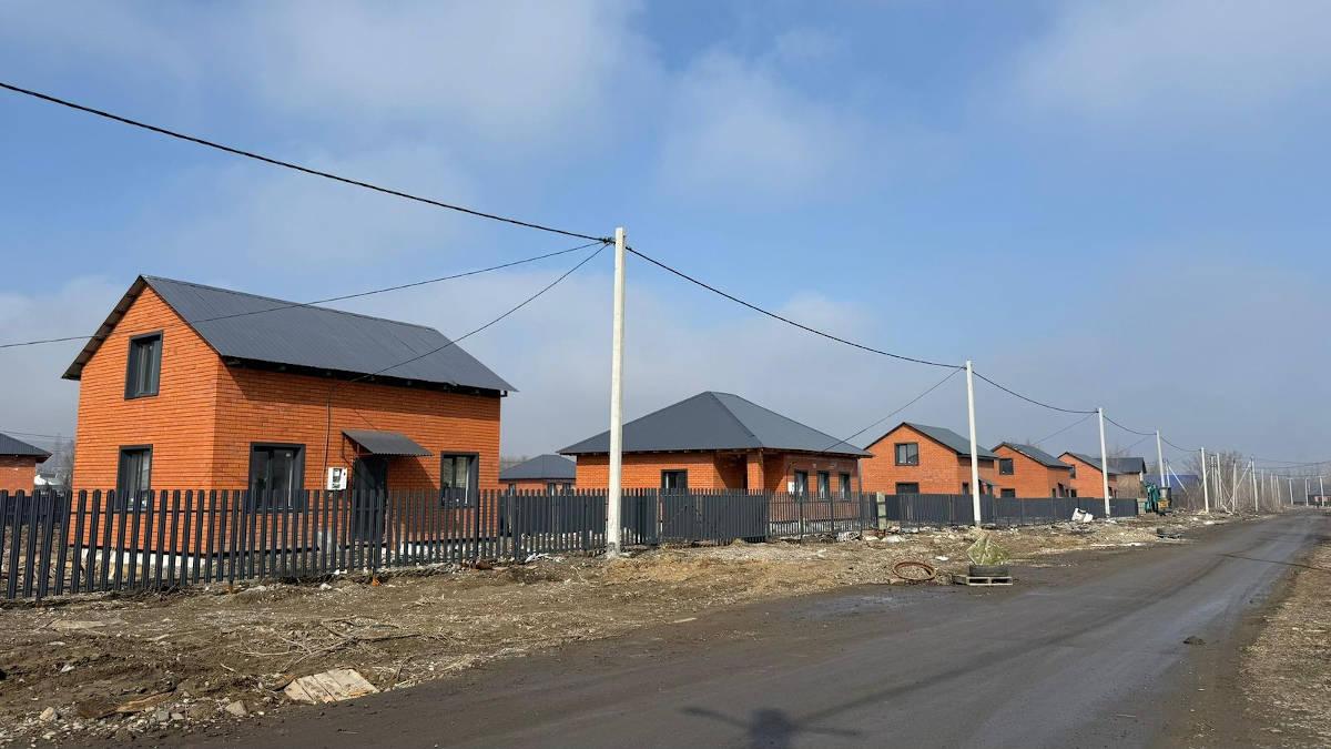 В Усть-Каменогорске завершается строительство 43-х домов в левобережье