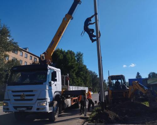 В Риддере продолжается масштабная реконструкция городского электрохозяйства