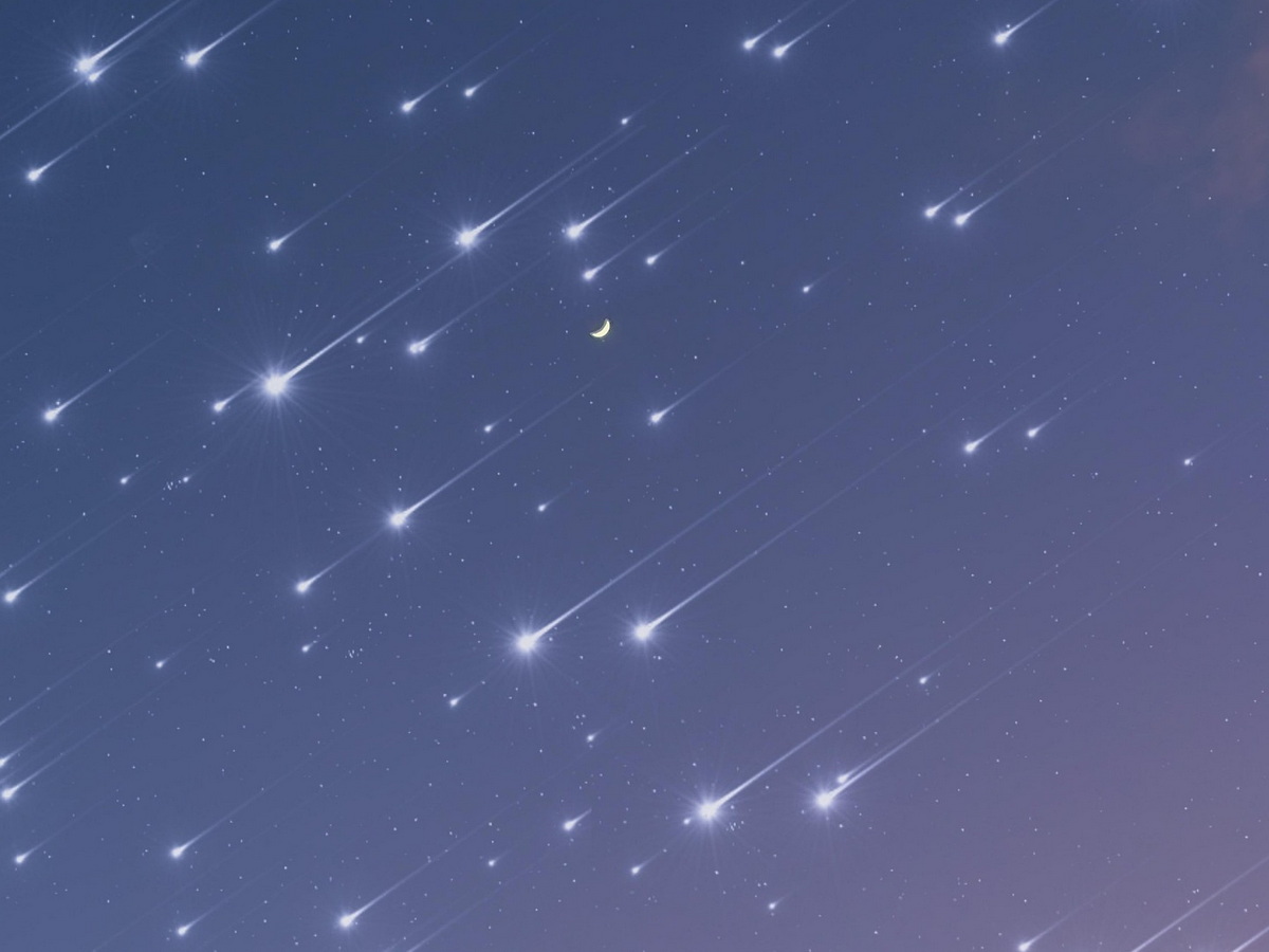 Ночное небо над Казахстаном украсит метеорный поток