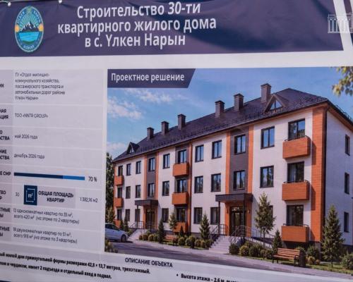 В ВКО строят жилье для очередников: дом в Улкен Нарыне готов на 70%