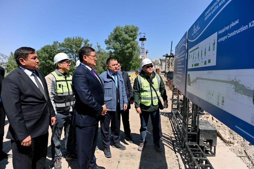 Новый мост в Семее планируют открыть уже в 2026 году