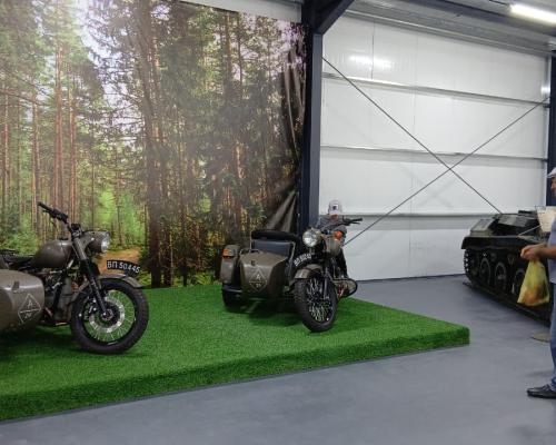 В Усть-Каменогорске открылась выставка военных автомобилей