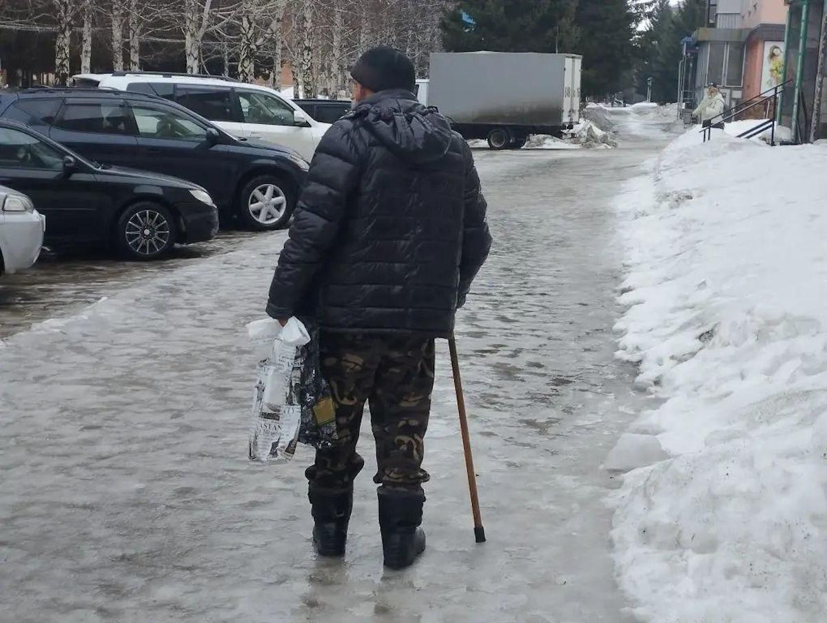 Риддер превратился в большой каток