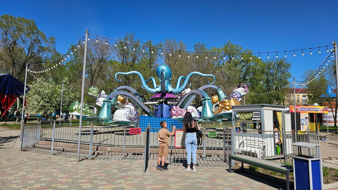 В Усть-Каменогорске состоялось официальное открытие городских парков