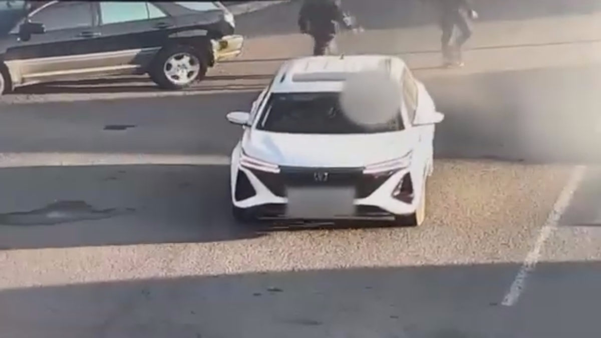 В Кокшетау мужчина попытался угнать автомобиль со спящим внутри владельцем