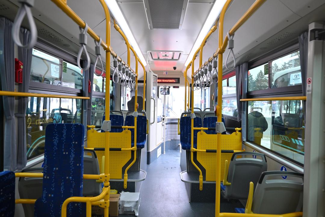 Парк общественного транспорта города Семей пополнился 32 современными автобусами