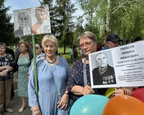 В городе Алтае отметили День Победы