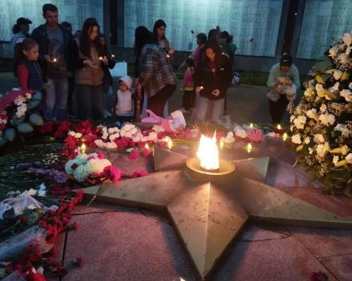 В Риддере прошла акция «Зажги свечу»