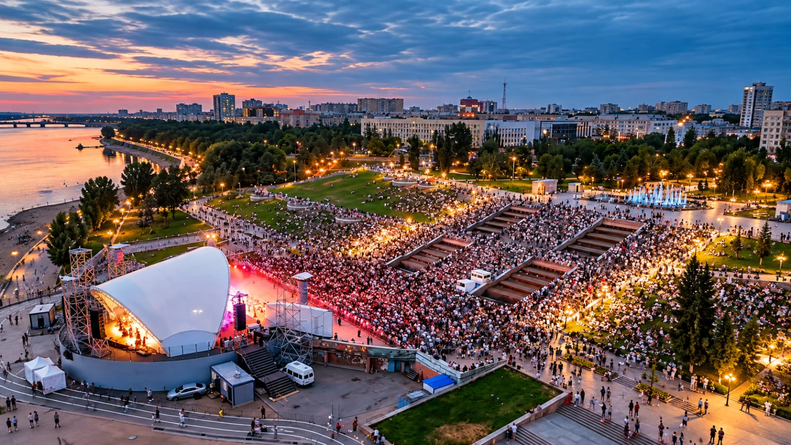 В Павлодаре объявили дату закрытия сезона Ертіс Promenade
