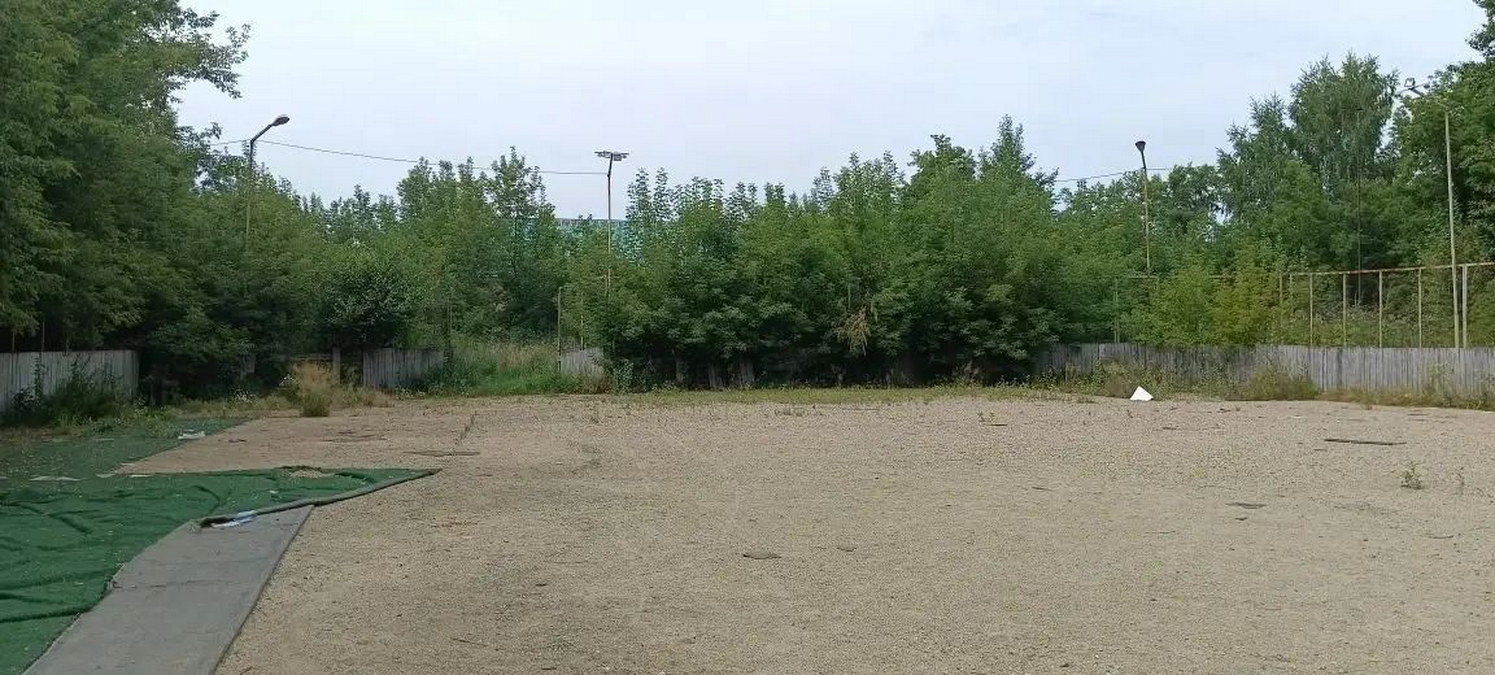 В Риддере на месте старой спортивной площадки хотят построить крытый футбольный модуль