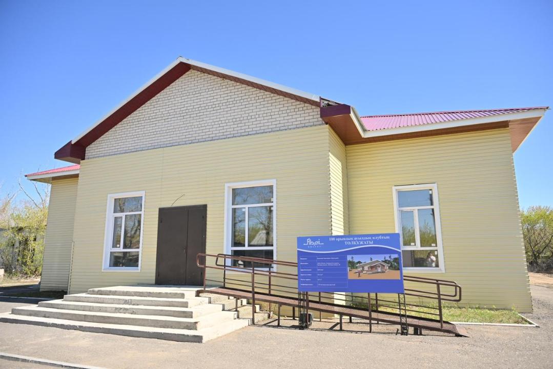 Сегодня в области Абай обсудили завершение культурного объекта в селе