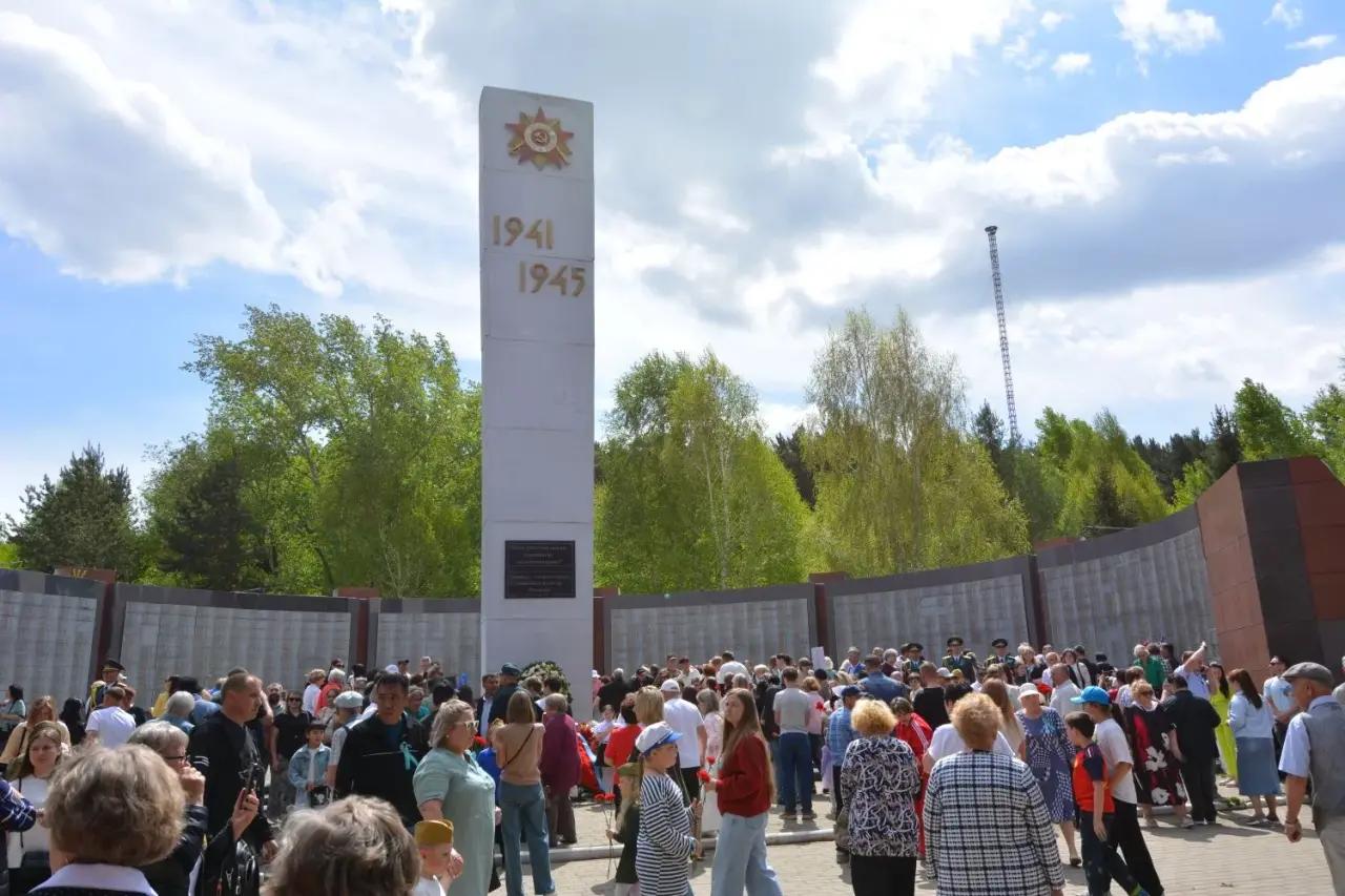 В Риддере отмечают День Победы