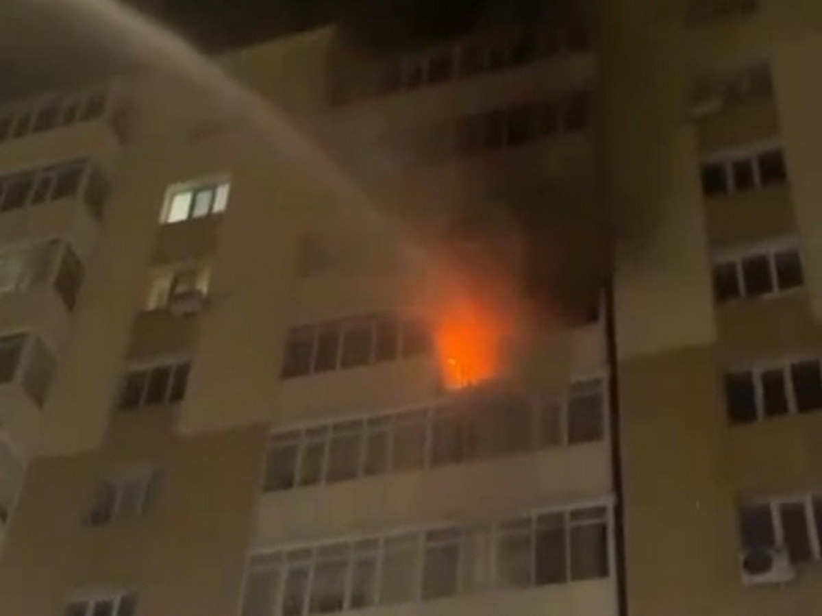 Пожарные предотвратили серьезный пожар в жилом комплексе в Астане