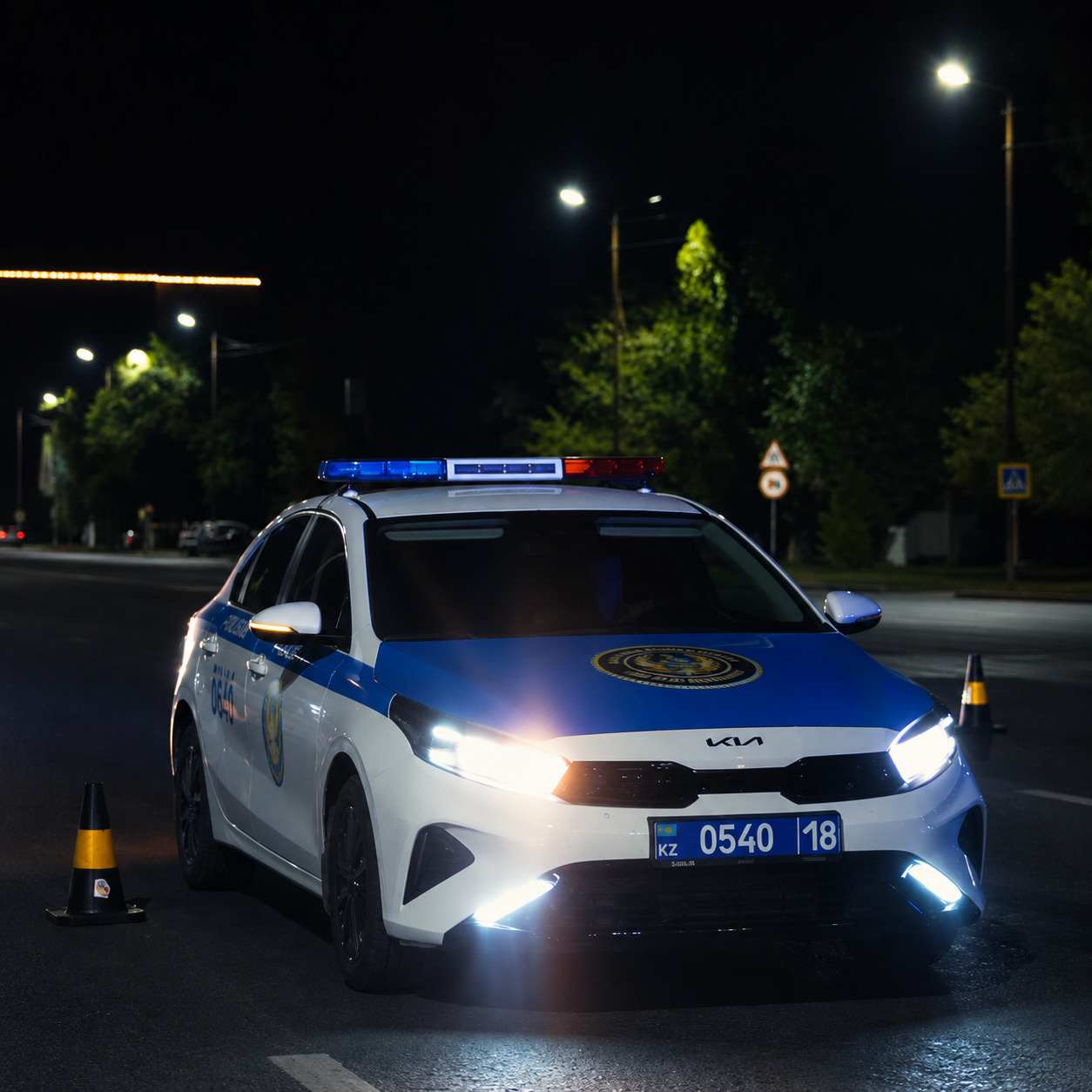 За неделю в Семее задержали девять пьяных водителей