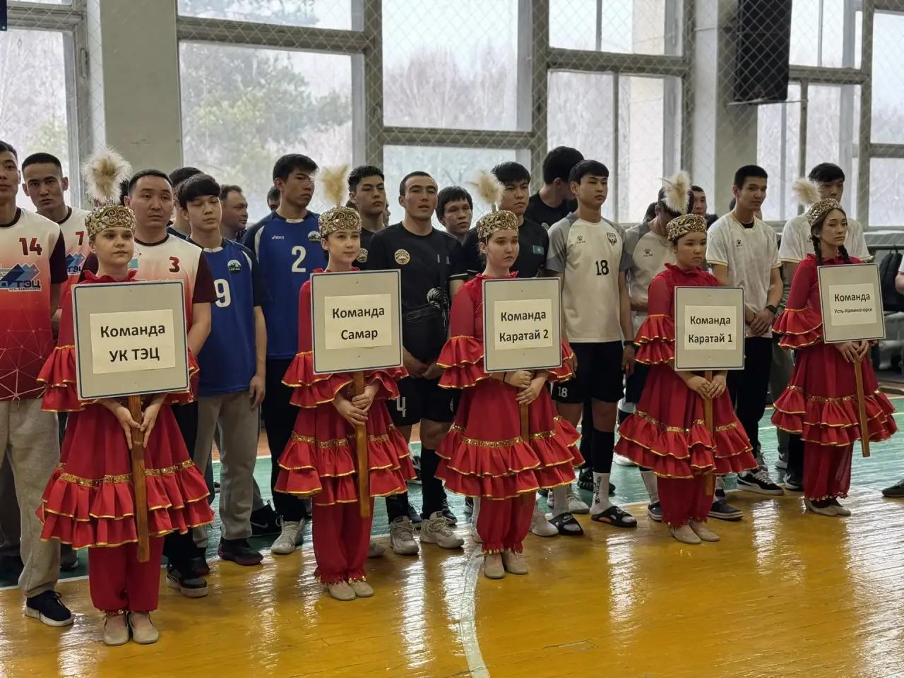 В районе Алтай состоялось торжественное открытие турнира по волейболу