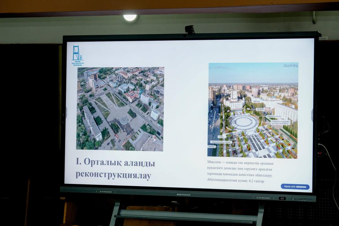 В Семее обсудили проекты благоустройства города и набережной Иртыша