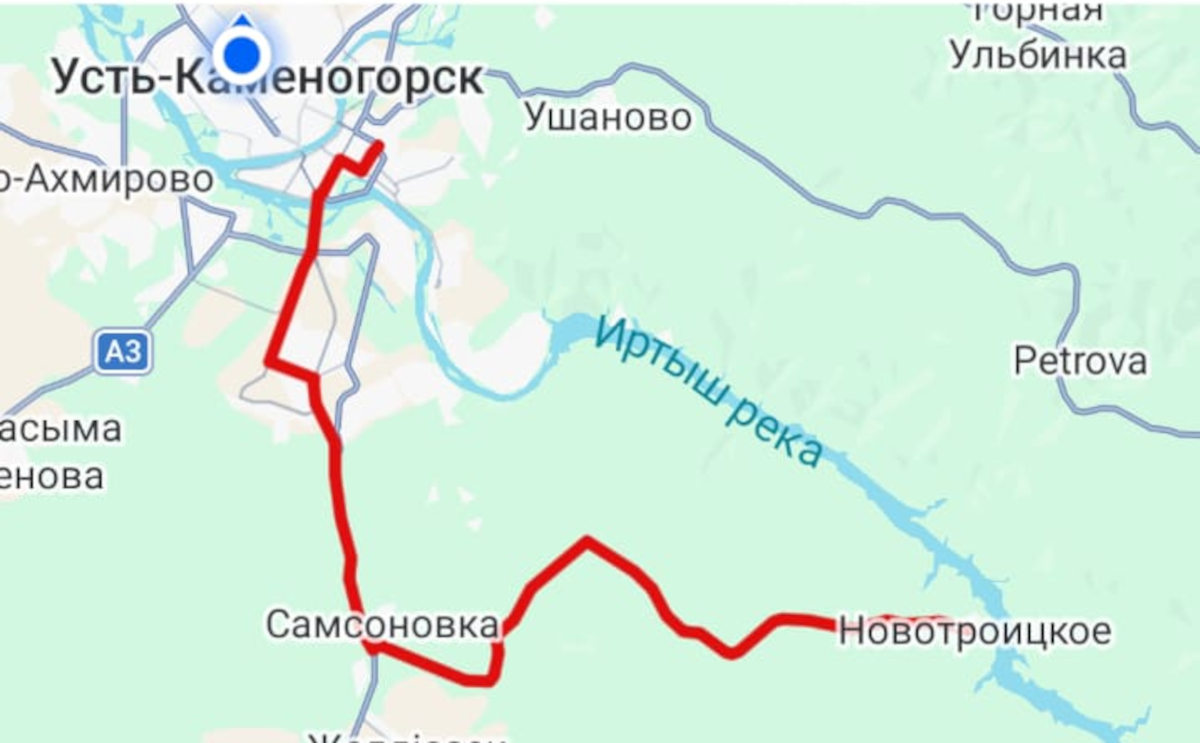 Еще один новый маршрут запустили в Усть-Каменогорске