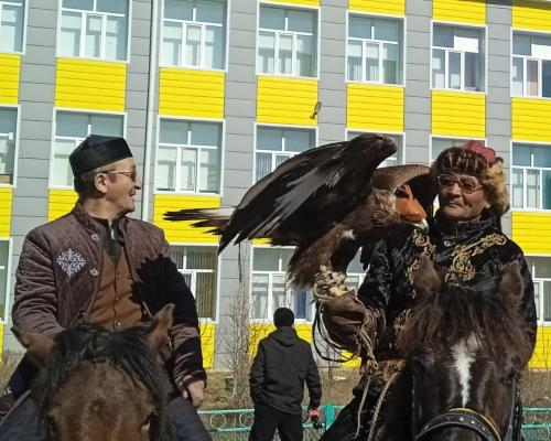 В ВКО семья из Бозанбая возрождает искусство беркутчи