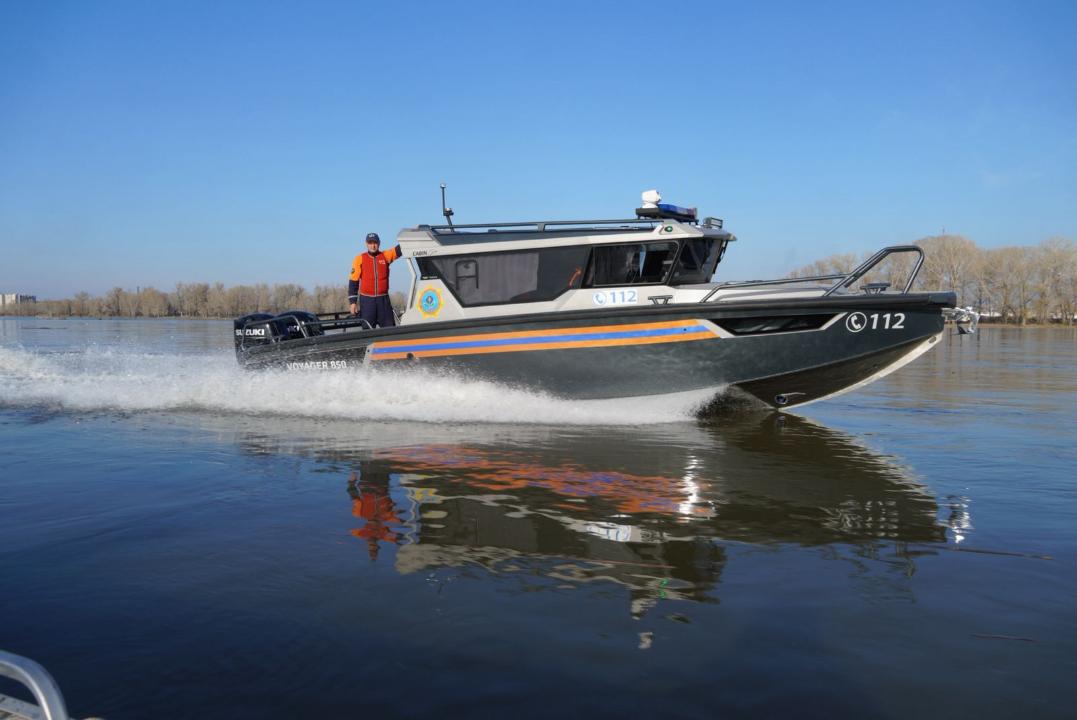 Новый катер и ежедневные патрули: ДЧС области Абай усиливает контроль на водоёмах