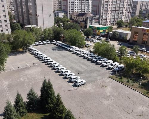 Ветеринарной службе области Абай впервые передали новый автопарк