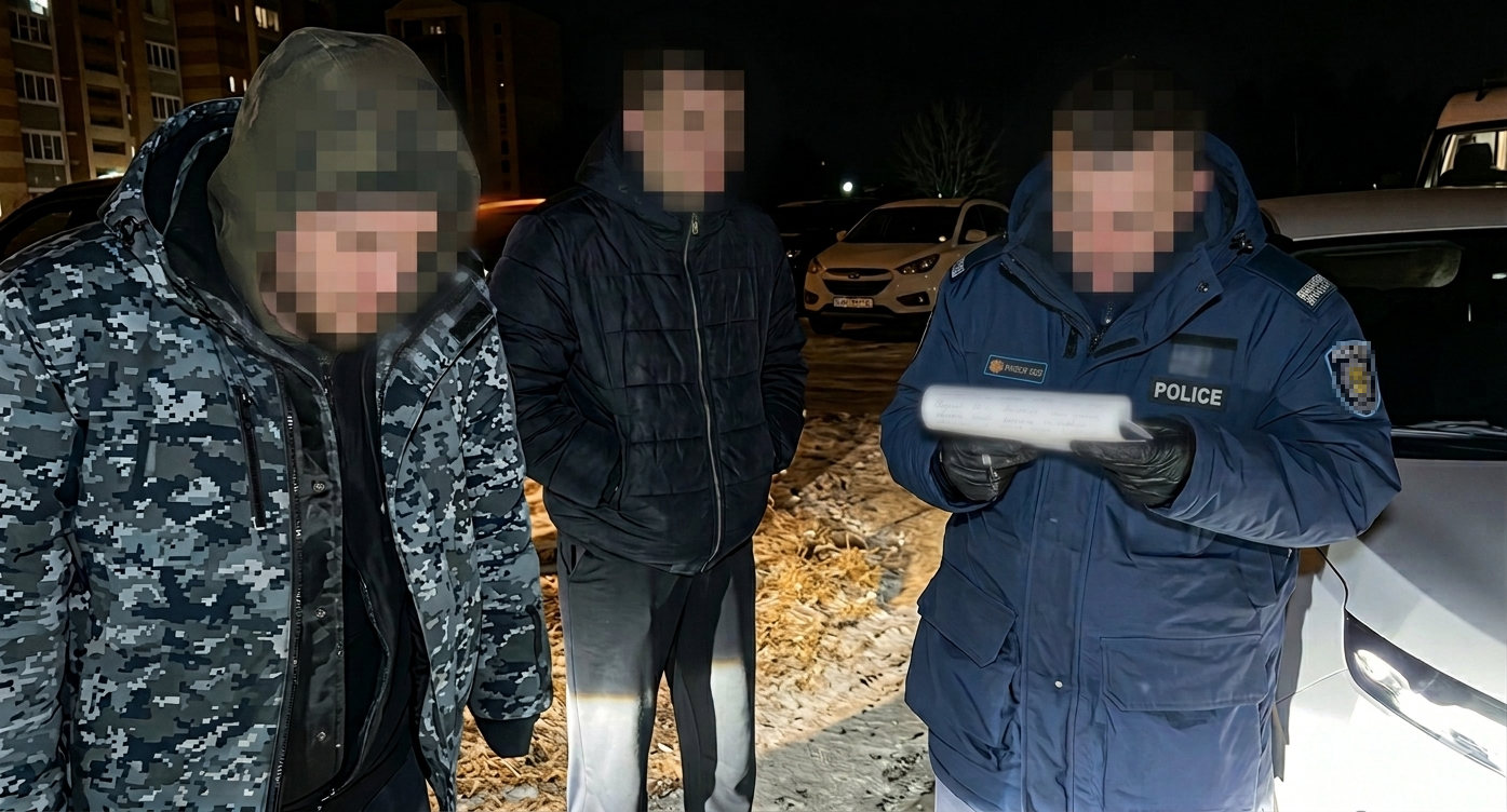 В Астане водитель устроил ДТП при попытке уйти от погони