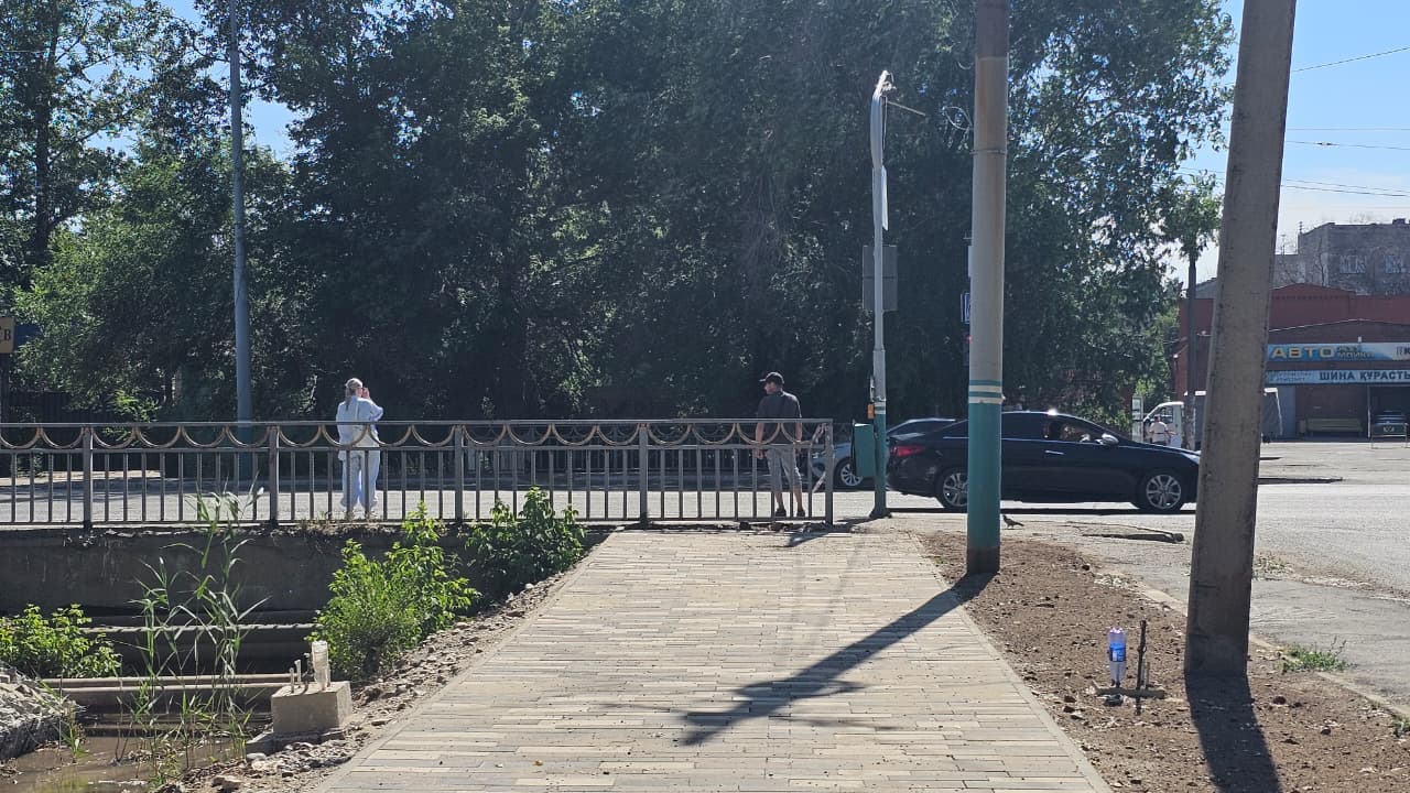 В Усть-Каменогорске благоустройство сквера на Валентине завершат к 15 июля
