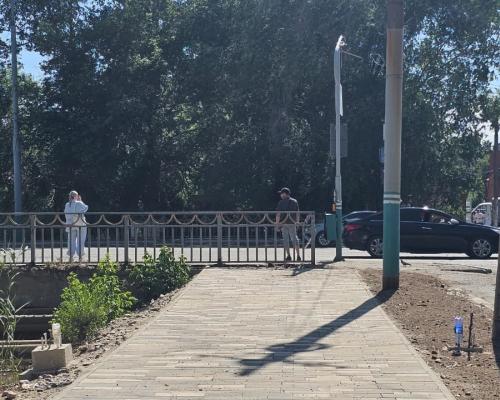 В Усть-Каменогорске благоустройство сквера на Валентине завершат к 15 июля