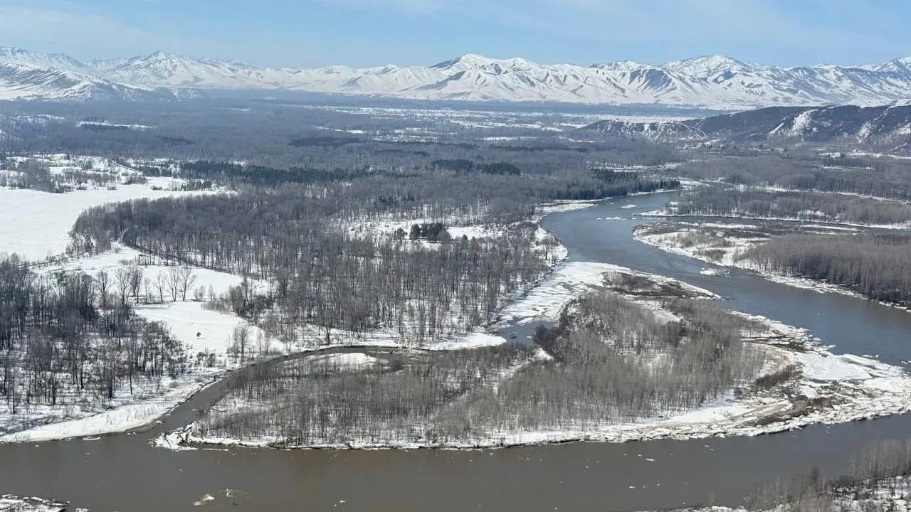 Паводковая обстановка в районе Алтай остаётся стабильной