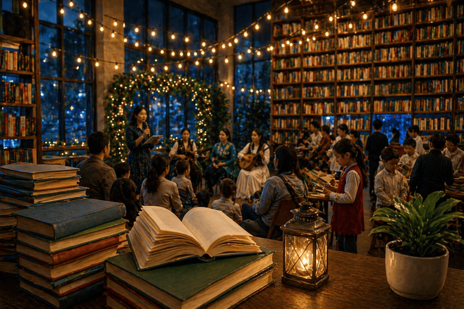 В Семее отметили 50-летие библиотечной системы и День книги