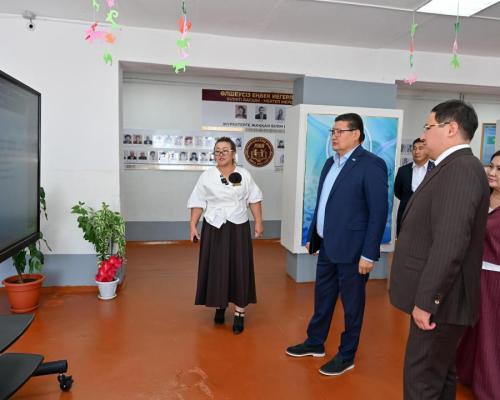 Аким области Абай встретился с жителями села Бодене