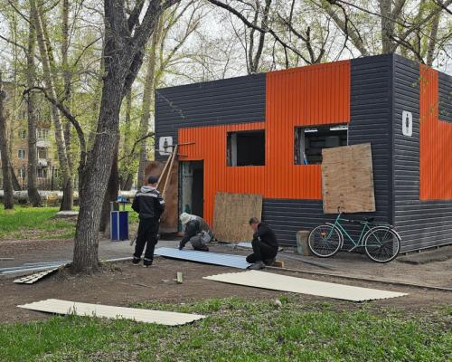 В Усть-Каменогорске парк «Металлург» готовят к открытию