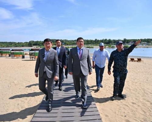 На новом пляже Семея усилили контроль после случаев вандализма