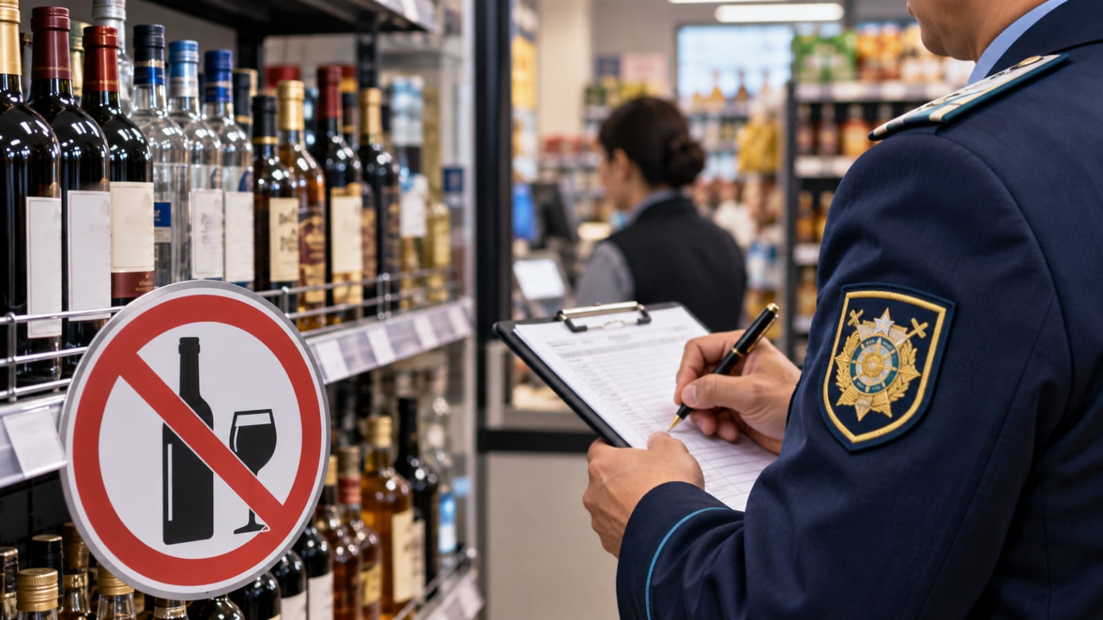 В Аягозе 16 торговых объектов нарушили правила продажи алкоголя