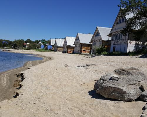 В Бухтарминском водохранилище — низкий уровень воды, несмотря на снежную зиму