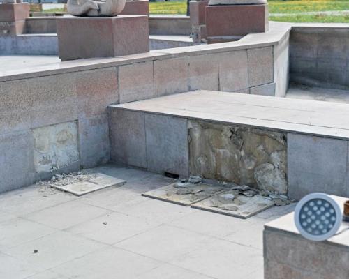 В Семее реконструируют центральную площадь и обновляют фасады зданий