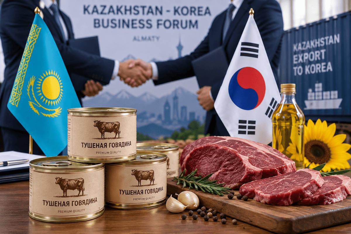 Производство тушенки совместно с Кореей запустят в Казахстане