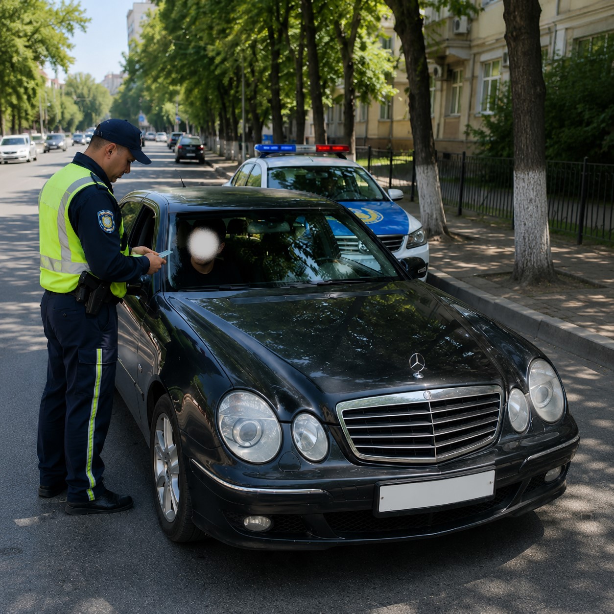 В Семее задержали нетрезвого водителя, ранее лишённого прав