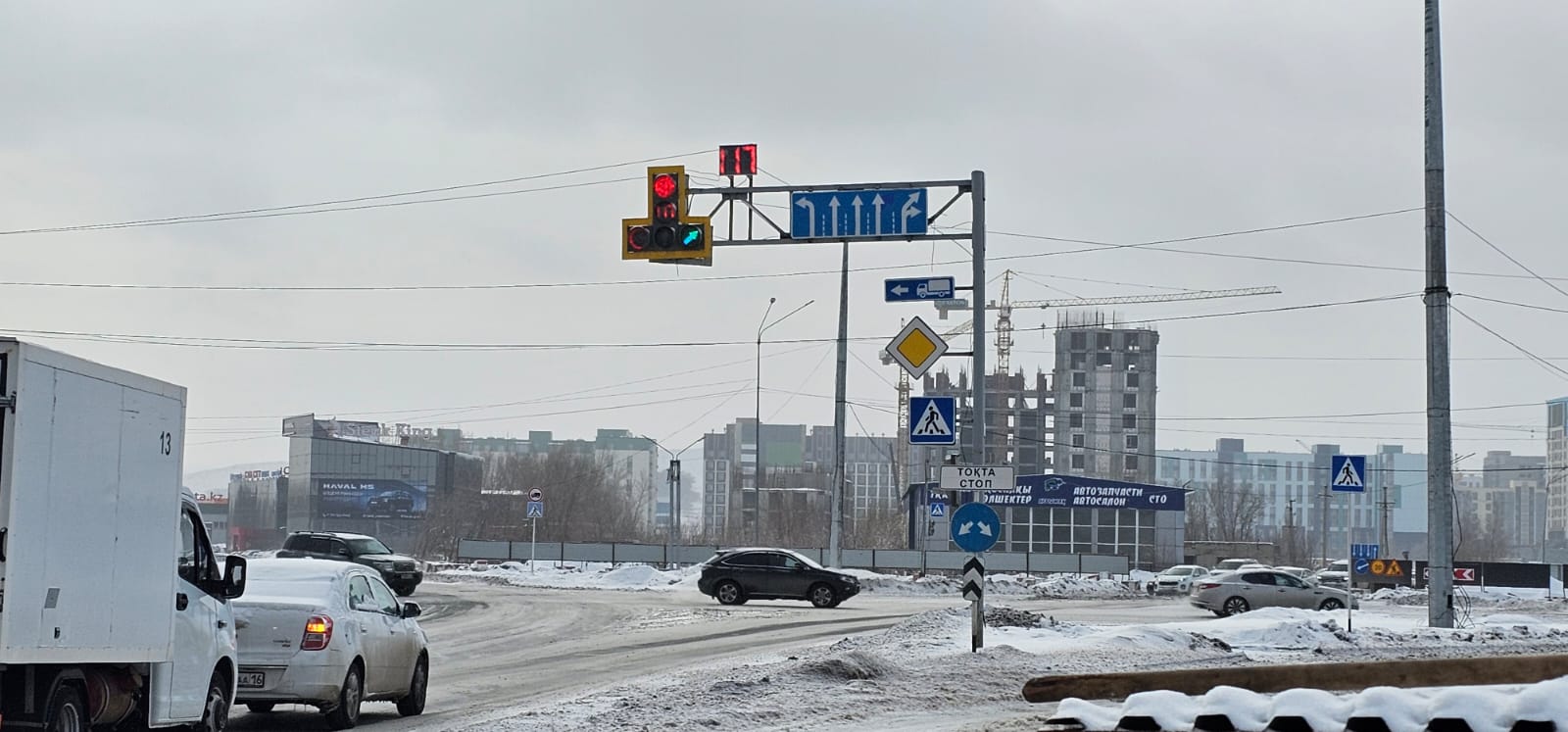 Новое кольцо в Усть-Каменогорске: автомобилистов обещают пока не штрафовать