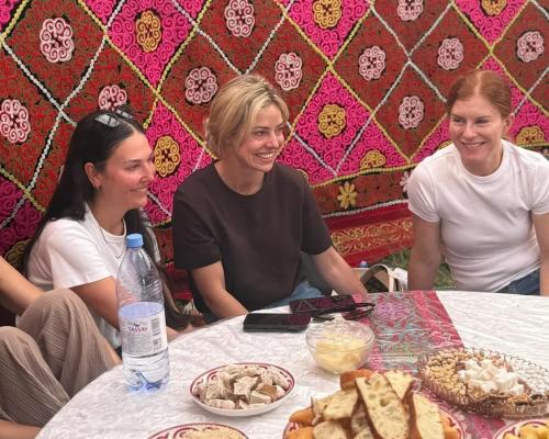 На Сибинах с ознакомительным туром побывали туристы из Канады, Германии и других стран