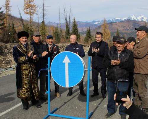 Сложнейший участок трассы до Рахмановских ключей открыли для движения