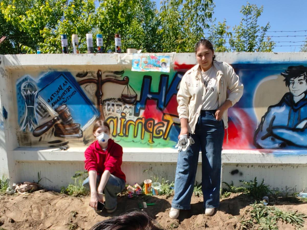 Район Алтай вошёл в число лучших на республиканском Graffiti Battlе