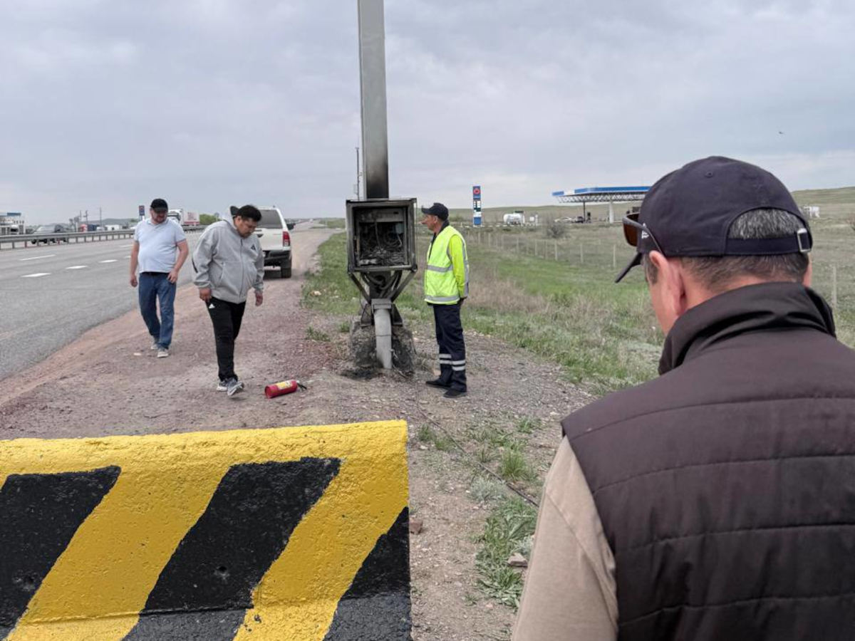 В Казахстане расследуют серию возгораний систем весового контроля на трассах