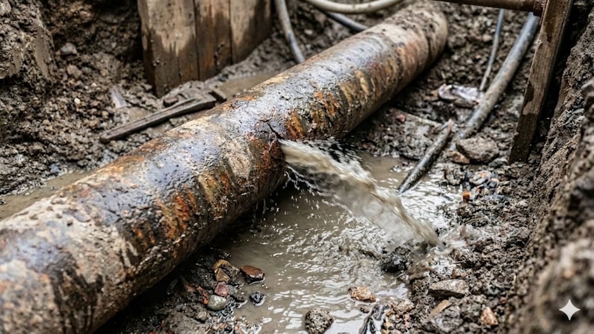 В Усть-Каменогорске произошла авария на сетях водоснабжения